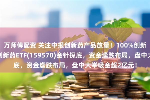 万师傅配资 关注中报创新药产品放量！100%创新药含量的港股通创新药ETF(159570)金针探底，资金逢跌布局，盘中大举吸金超2亿元！